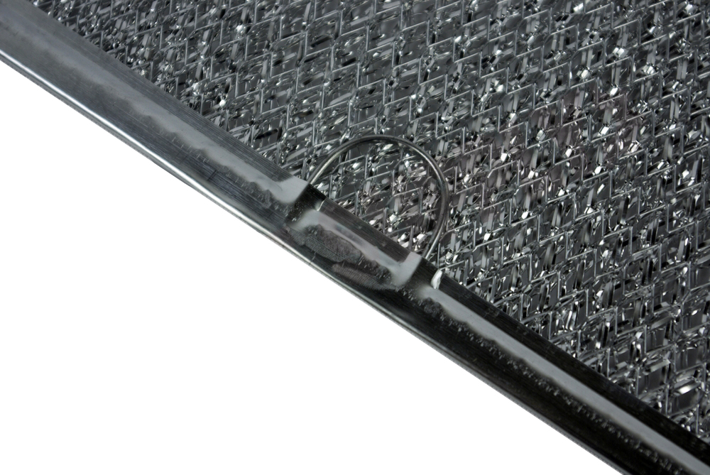 WG02F05544 - Genuine OEM GE Microwave Range Hood Aluminum Grease Filter, 5-1/16" x 7-5/8" x 1/16"